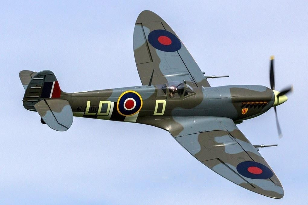 RC Airplane Aircraft Fighter Warbird FlightLine Spitfire Mk.IX 1200mm 47" Wingspan - PNP