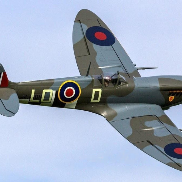 RC Airplane Aircraft Fighter Warbird FlightLine Spitfire Mk.IX 1200mm 47" Wingspan - PNP